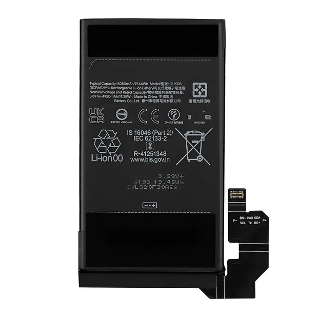 Batteria per GOOGLE PIXEL 8 PRO - GUKD8 da 5050mAh con KIT CACCIAVITI