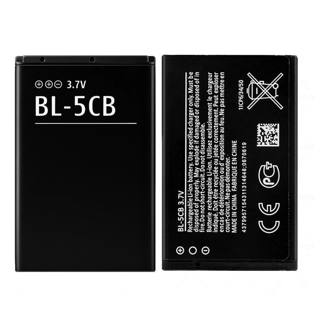 Batteria per NOKIA BL-5CB PER 1100 2270 2600 3600 C1-01 113 100 101 105 106
