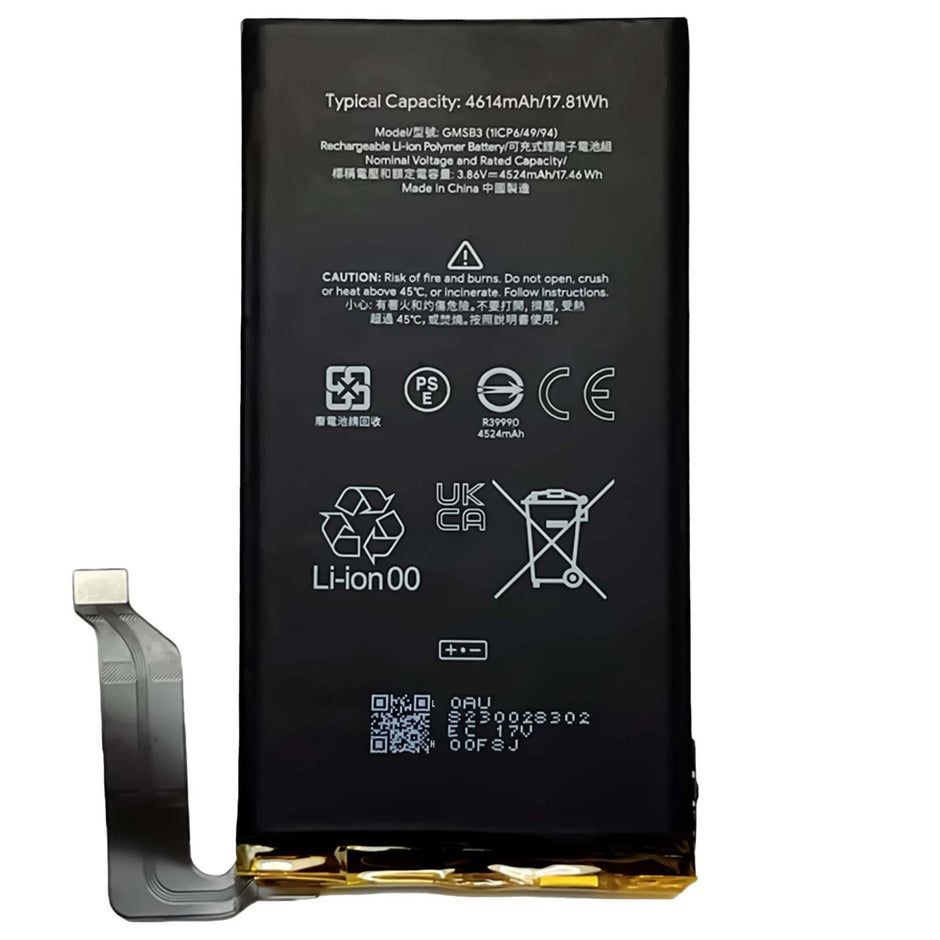 Batteria per GOOGLE PIXEL 6 GMS83 da 4614MAH con KIT CACCIAVITI