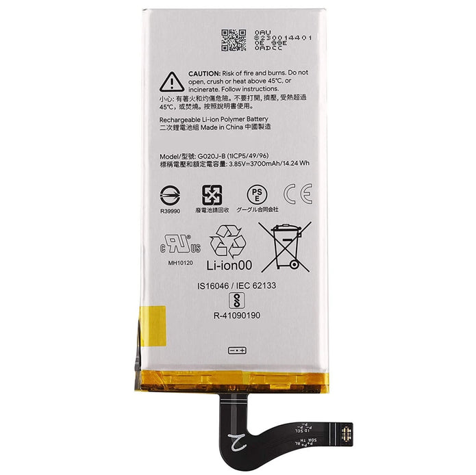Batteria per GOOGLE PIXEL 4 XL G020J-B da 3700MAH con KIT CACCIAVITI