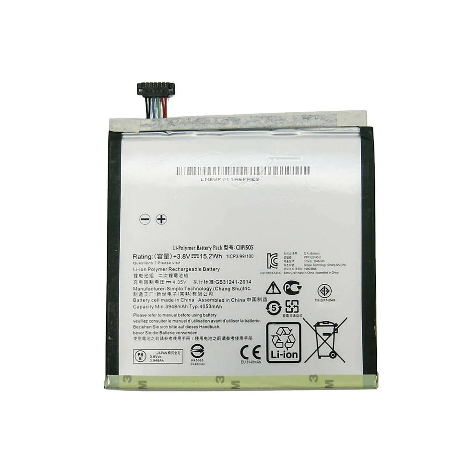 Batteria per ASUS ZENPAD 8.0 C11P1505 Z380KL 4053MAH con KIT CACCIAVITI