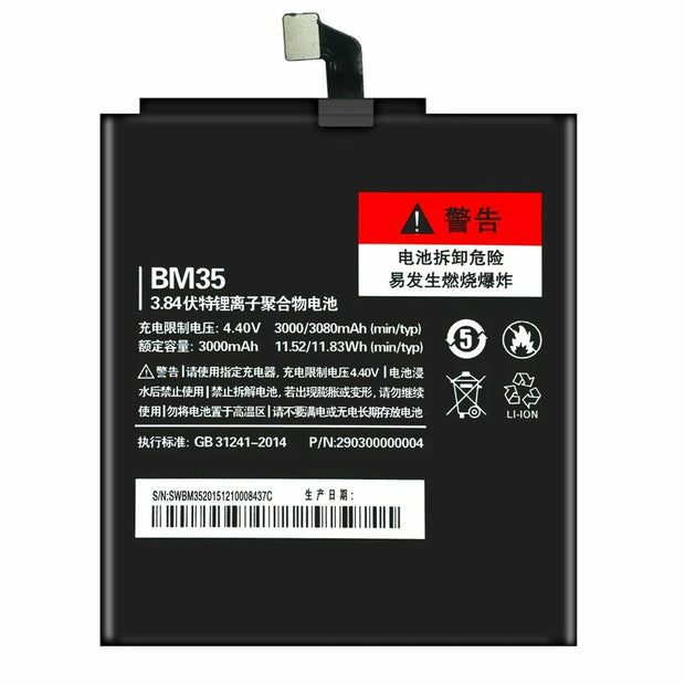 Batteria per XIAOMI REDMI MI4C BM35 da 3000MAH con KIT CACCIAVITI