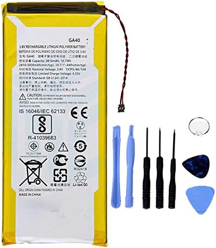 Batteria per MOTOROLA MOTO G4 PLUS GA40 XT1622 XT1625 da 3000MAH con KIT CACCIAVITI