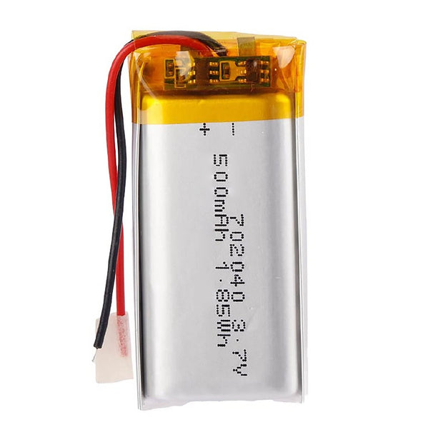 Batteria LIPO DIY 702040 3,7V DC 500mAh CONNETTORI 2P-PH