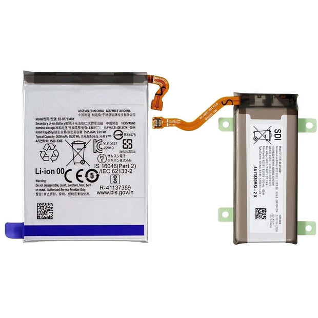Batteria per Samsung Z FLIP 4 SM-F721B / EB-BF723 / EB-BF724 (ENTRAMBE) con KIT CACCIAVITI