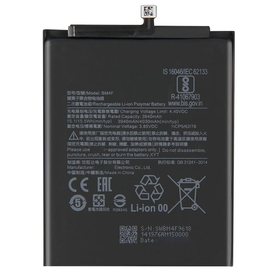 Batteria per XIAOMI MI 9 LITE | A3 BM4F da 4030MAH con KIT CACCIAVITI
