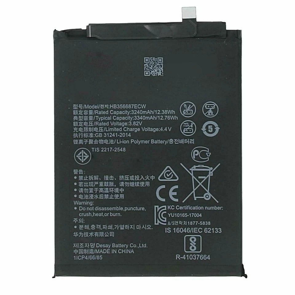 Batteria per Huawei P30 LITE | MATE 9 LITE | MATE 10 LITE | HB356687ECW 3340mAh con KIT CACCIAVITI