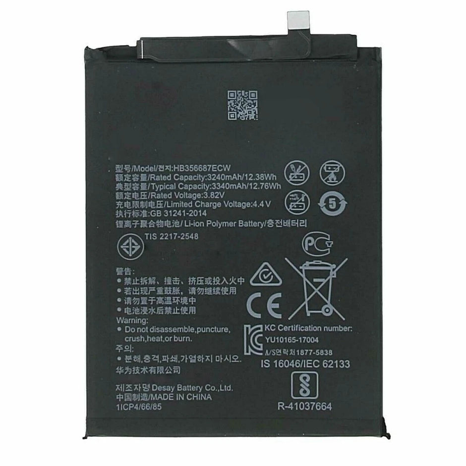 Batteria per Huawei P30 LITE | MATE 9 LITE | MATE 10 LITE | HB356687ECW 3340mAh con KIT CACCIAVITI
