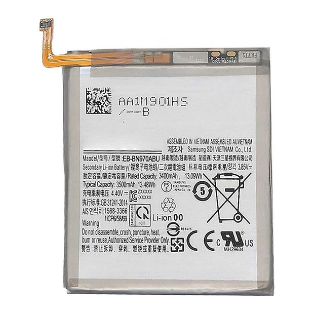 Batteria per Samsung Galaxy NOTE 10 N970 EB-BN970ABU 3500MAH con KIT CACCIAVITI