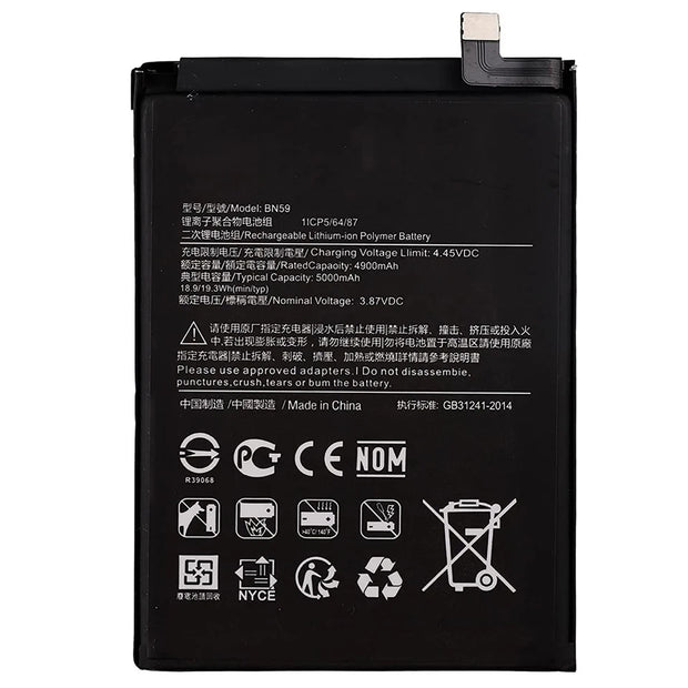 Batteria per XIAOMI BN59 REDMI NOTE 10 | NOTE 10S da 5000MAH con KIT CACCIAVITI