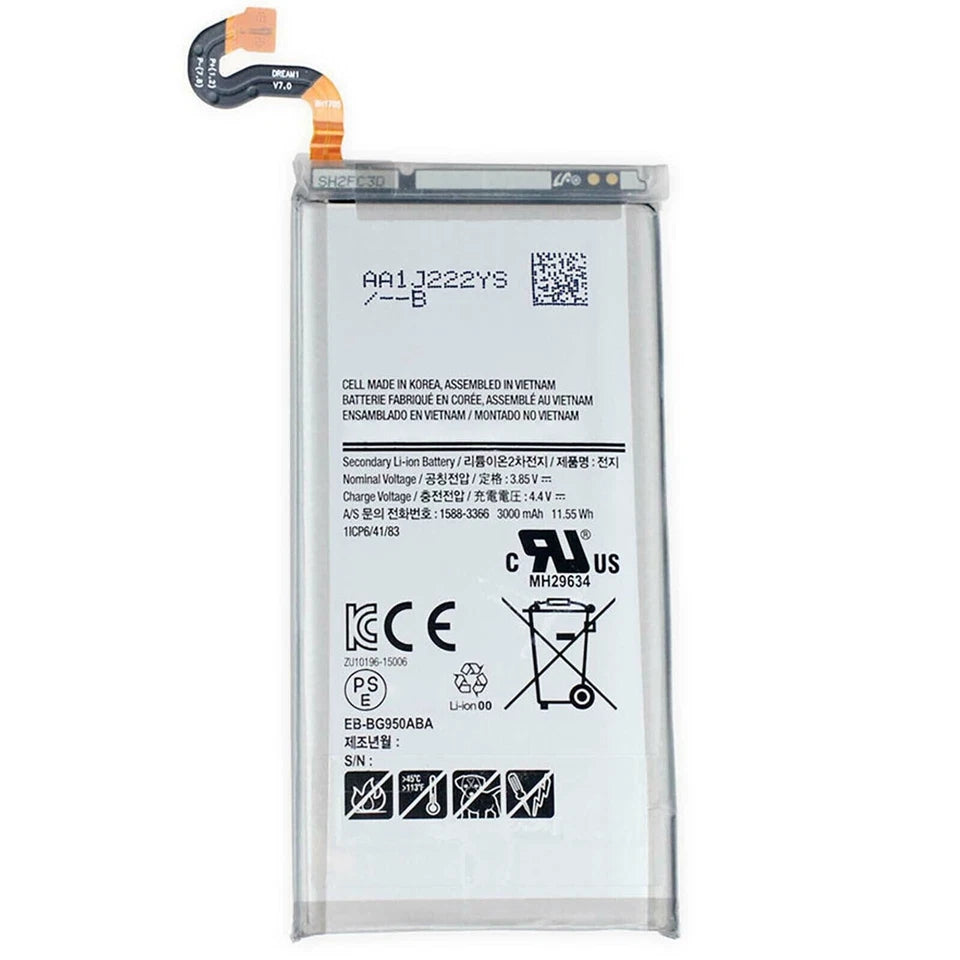 Batteria per Samsung Galaxy S8 EB-BG950ABA con KIT CACCIAVITI