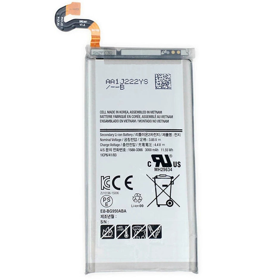 Batteria per Samsung Galaxy S8 EB-BG950ABA con KIT CACCIAVITI