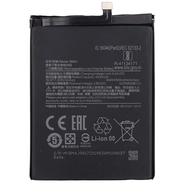 Batteria per XIAOMI REDMI NOTE 8 PRO MI BM4J da 4500MAH con KIT CACCIAVITI