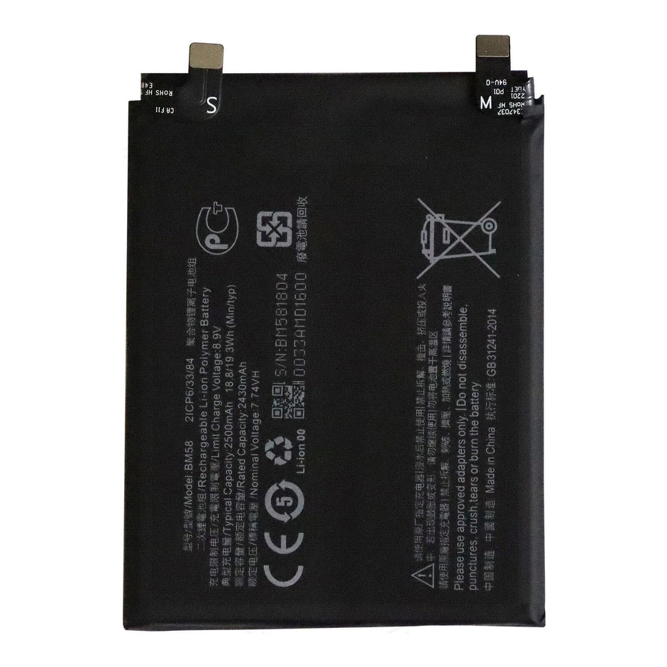 Batteria per XIAOMI BM58 MI 11T | NOTE 11T PRO da 5000MAH con KIT CACCIAVITI