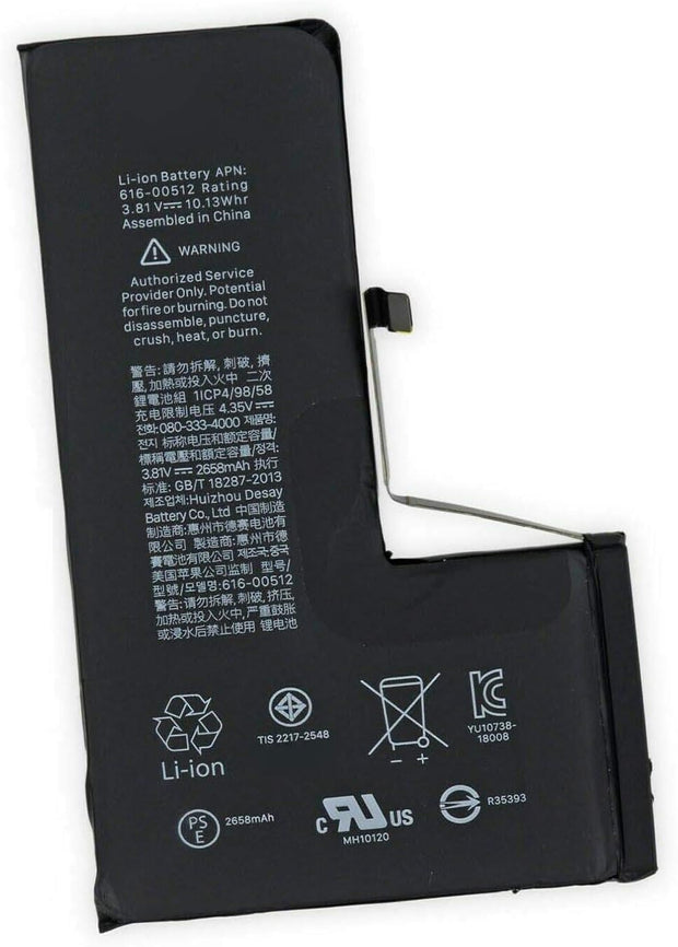 Batteria per Apple iPhone XS da 2658mAh con KIT CACCIAVITI