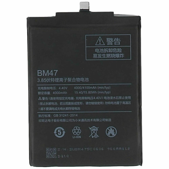 Batteria per XIAOMI REDMI MI PRO BM47 da 4000MAH con KIT CACCIAVITI