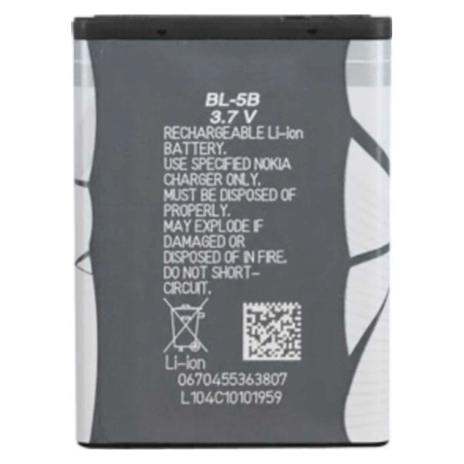 Batteria per NOKIA BL-5B 5200 3220 6060 3230 BL5B