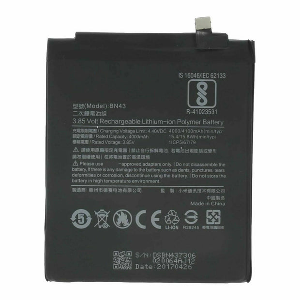 Batteria per XIAOMI REDMI NOTE 4X BN43 da 4100MAH con KIT CACCIAVITI