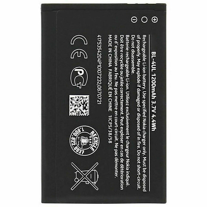 Batteria per NOKIA BL-4UL MICROSOFT LUMIA 3310 225 500 0230 da 1200MAH