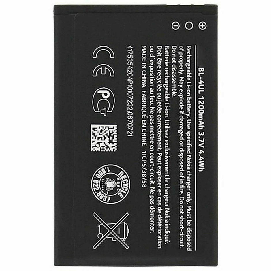 Batteria per NOKIA BL-4UL MICROSOFT LUMIA 3310 225 500 0230 da 1200MAH