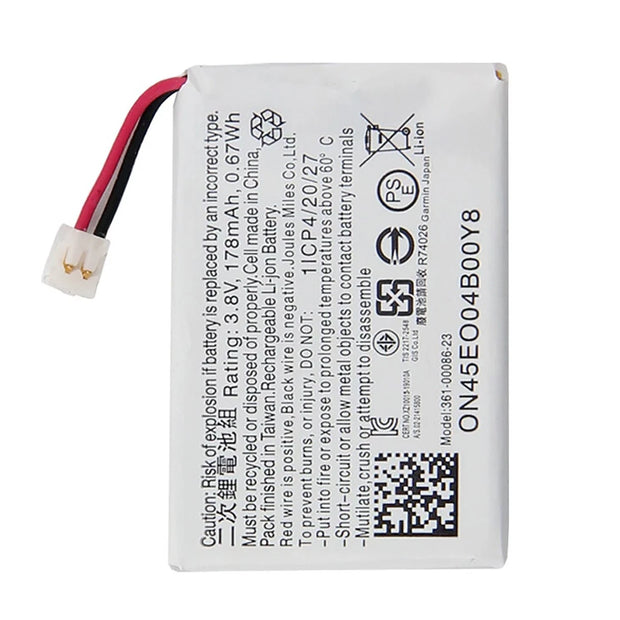 Batteria per Garmin 361-00086-23 | 361-00086-00 | Forerunner | Approach | Instinct con KIT CACCIAVITI