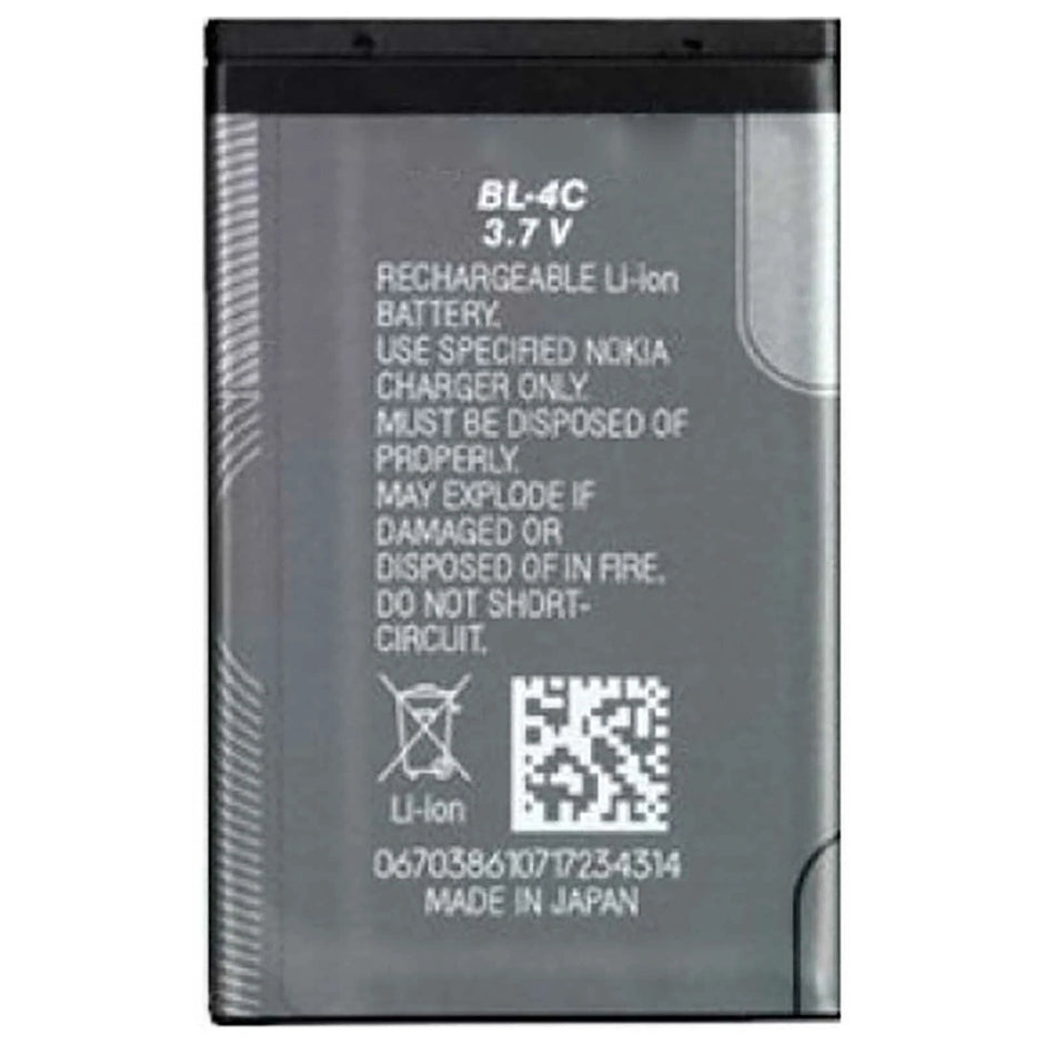 Batteria per NOKIA BL-4C 6300 1202 1662 2650 3500