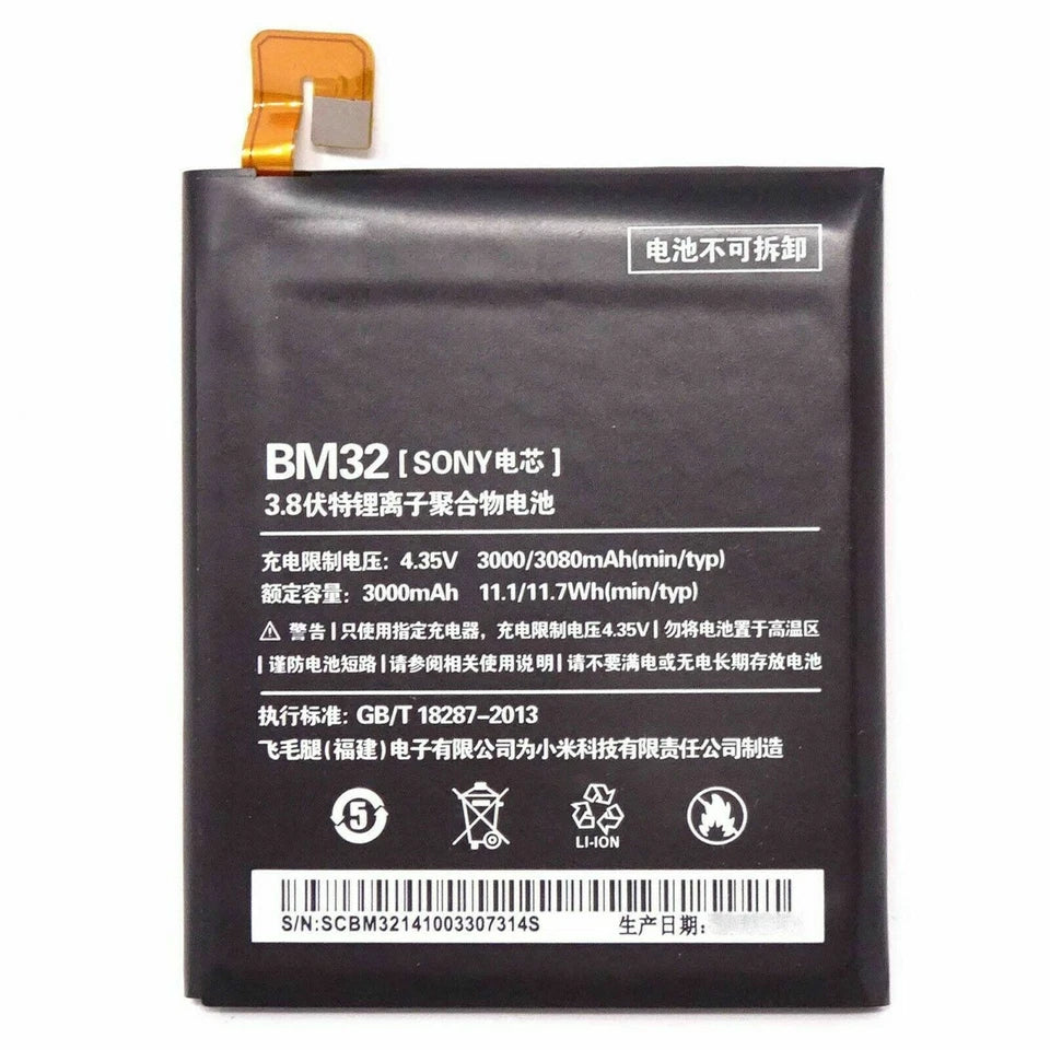 Batteria per XIAOMI REDMI Mi4 BM32 da 3000MAH con KIT CACCIAVITI