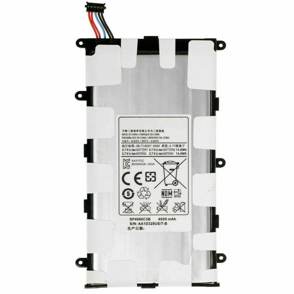 Batteria per Samsung Galaxy TAB 2 7.0 P3100 SP4960C3B P6200 con KIT CACCIAVITI