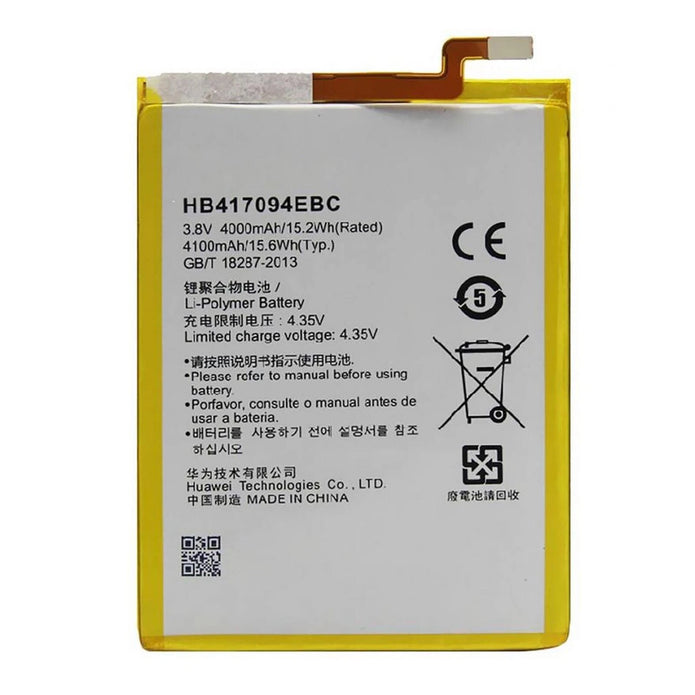 Batteria per Huawei ASCEND MATE 7 HB417094EBC 4100MAH con KIT CACCIAVITI