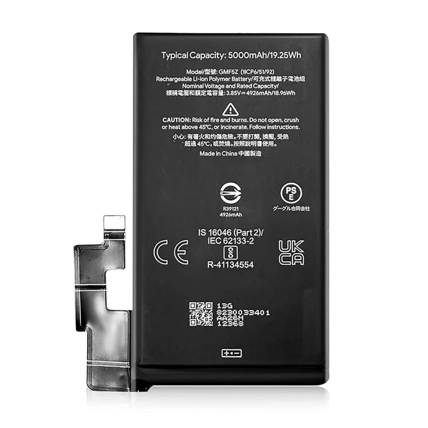 Batteria per GOOGLE PIXEL 7 PRO | GMF5Z | GP4BC | GE2AE con KIT CACCIAVITI