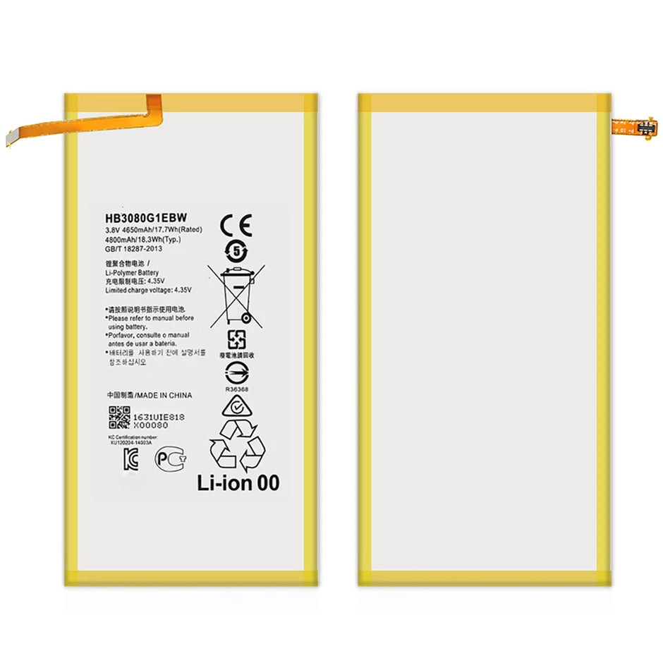 Batteria per Huawei MEDIAPAD M1 | M2 8.0 | M3 LITE 8.0 | T1 8.0 HB3080G1EBW con KIT CACCIAVITI