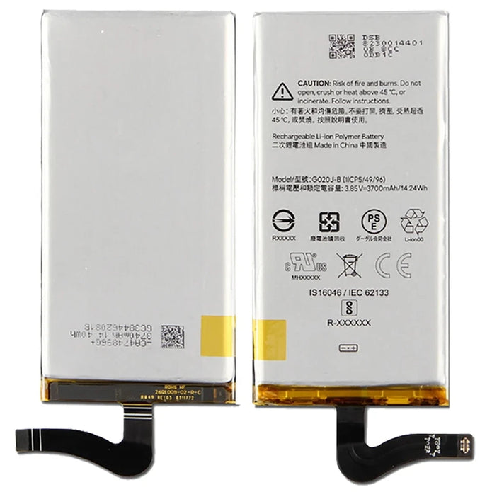 Batteria per GOOGLE PIXEL 4 XL G020J-B da 3700MAH con KIT CACCIAVITI