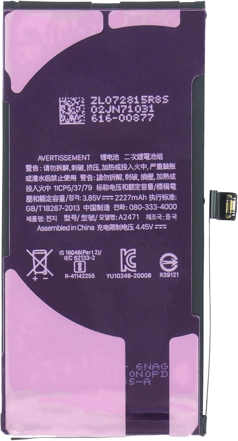 Batteria per Apple iPhone 12 MINI da 2227mAh con KIT CACCIAVITI