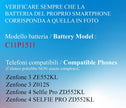 Batteria per ASUS ZENFONE 3 ZE552KL C11P1511 ZD552KL 3000MAH con KIT CACCIAVITI