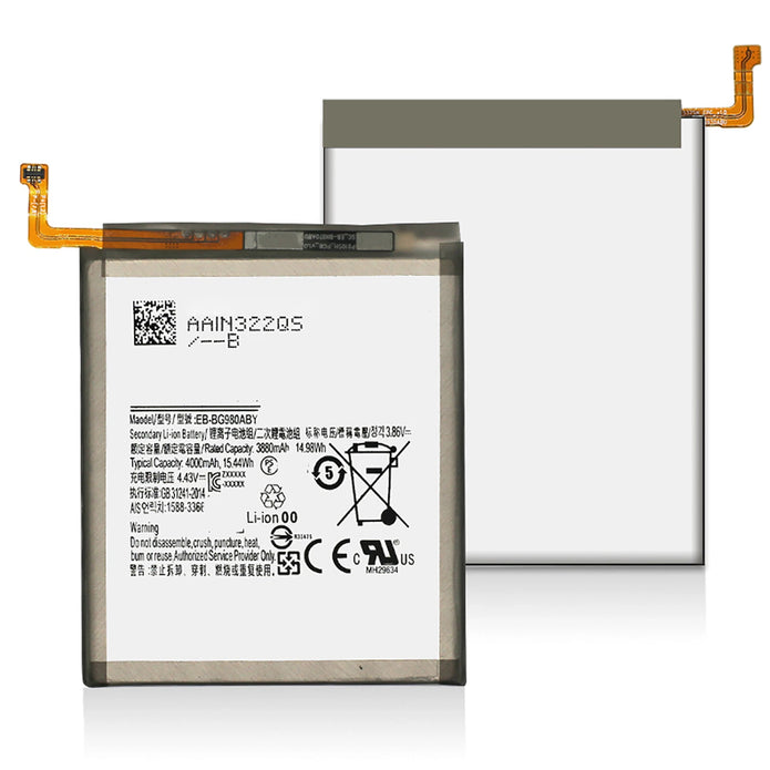Batteria per Samsung Galaxy S20 SM-G980F EB-BG980ABY 4000MAH con KIT CACCIAVITI