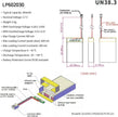 Batteria LIPO DIY 602030 3,7V DC 300mAh CONNETTORI 2P-PH