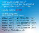 Batteria per XIAOMI BN5D NOTE 11 | NOTE 11S | POCO M4 PRO da 5000MAH con KIT CACCIAVITI