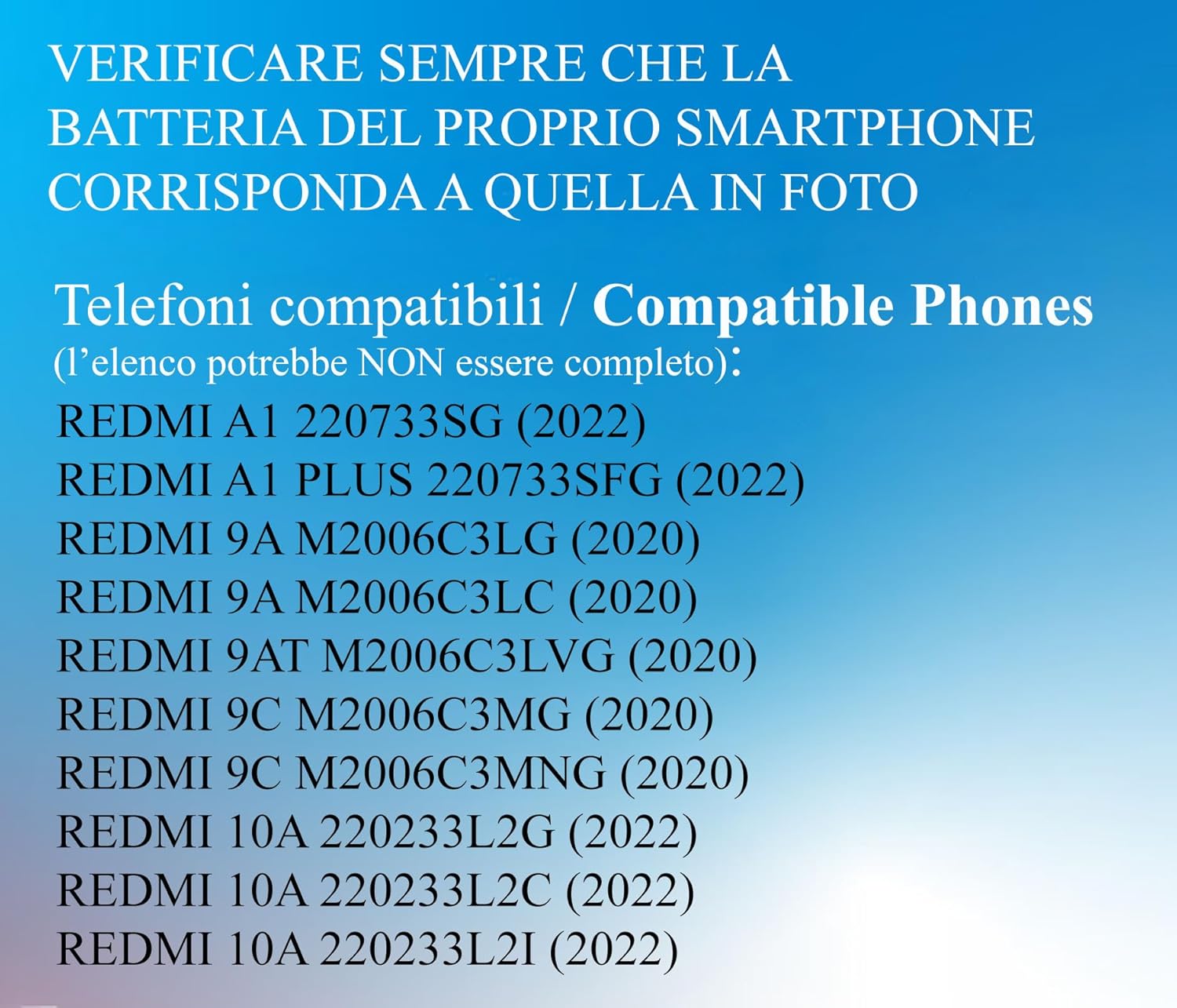 Batteria per XIAOMI REDMI 9C | 9A | POCO M2 PRO BN56 da 5000MAH con KIT CACCIAVITI