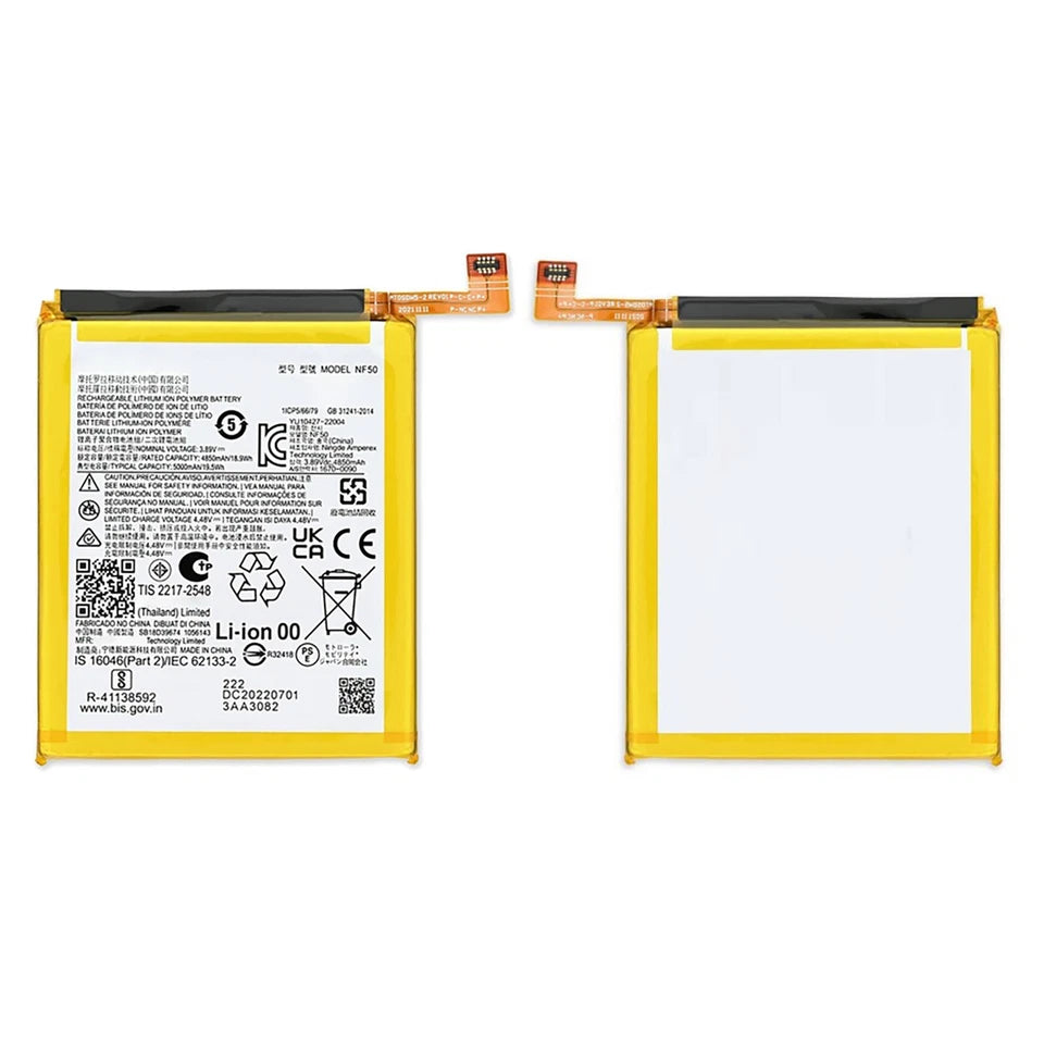 Batteria per MOTOROLA MOTO EDGE 2022 | NF50 da 5000MAH con KIT CACCIAVITI