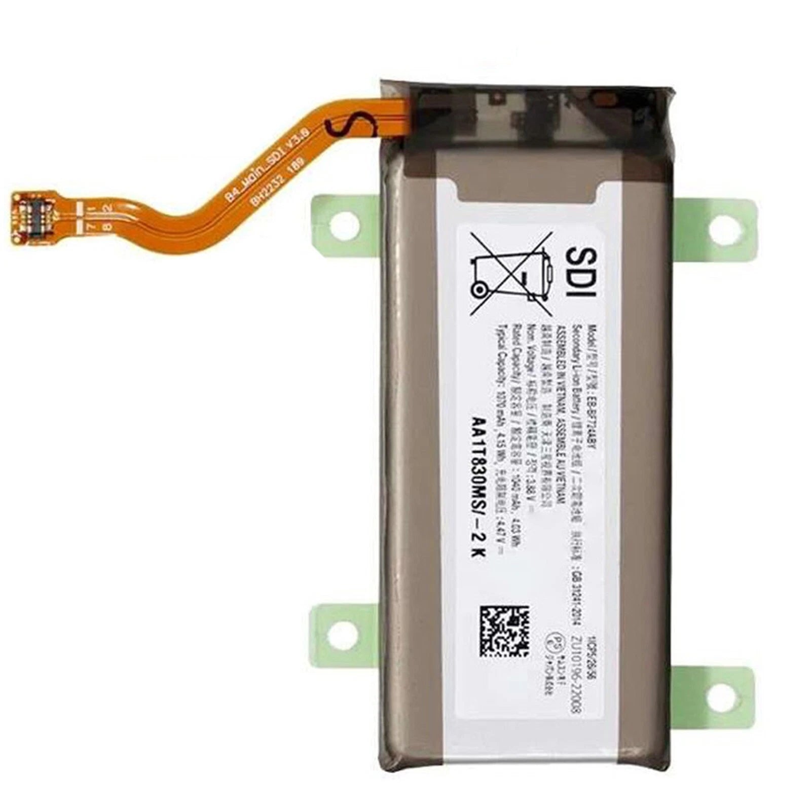 Batteria per Samsung Z FLIP 4 SM-F721B / EB-BF723 / EB-BF724 (ENTRAMBE) con KIT CACCIAVITI