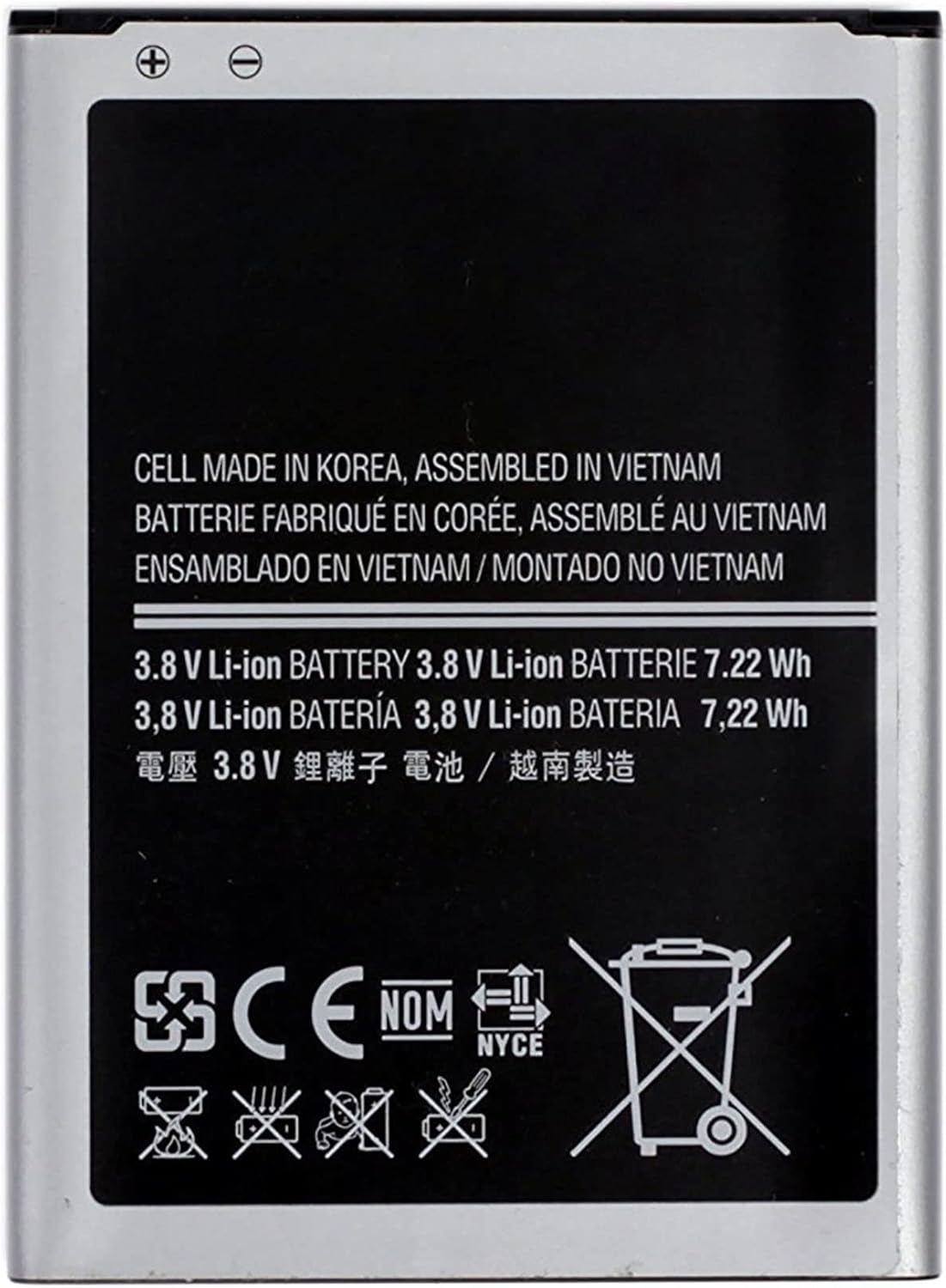 Batteria per Samsung Galaxy S4 Mini i9190 da 1900mAh
