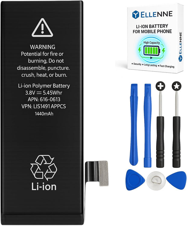 Batteria per Apple iPhone 5 da 1440mAh con KIT CACCIAVITI