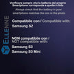 Batteria per Samsung Galaxy S2 i9100 da 1650mAh | CAPACITA PARI ORIGINALE
