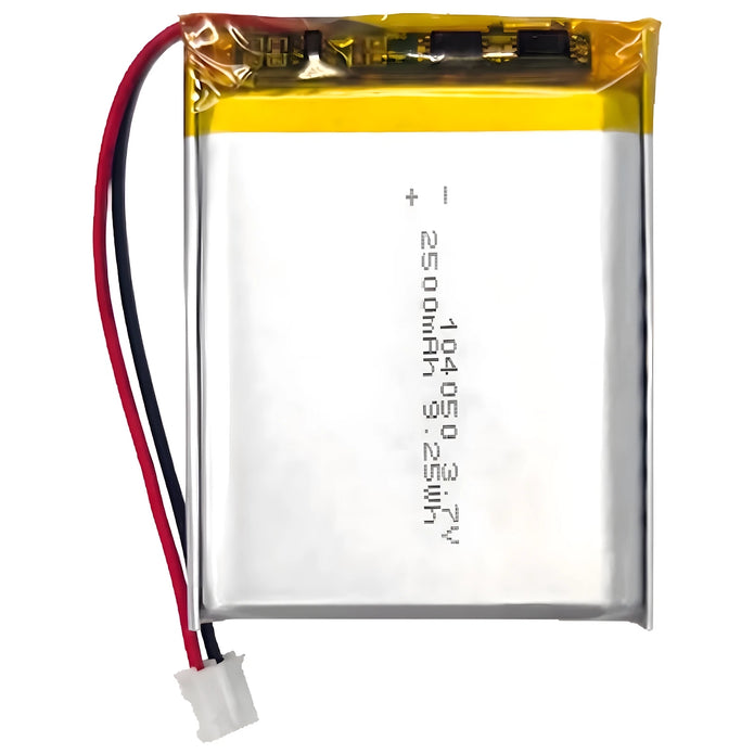 Batteria LIPO DIY 104050 3,7V DC 2.500mAh CONNETTORI 2P-PH