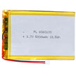 Batteria LIPO DIY 6060100 3,7V DC 5.000mAh CONNETTORI 2P-PH