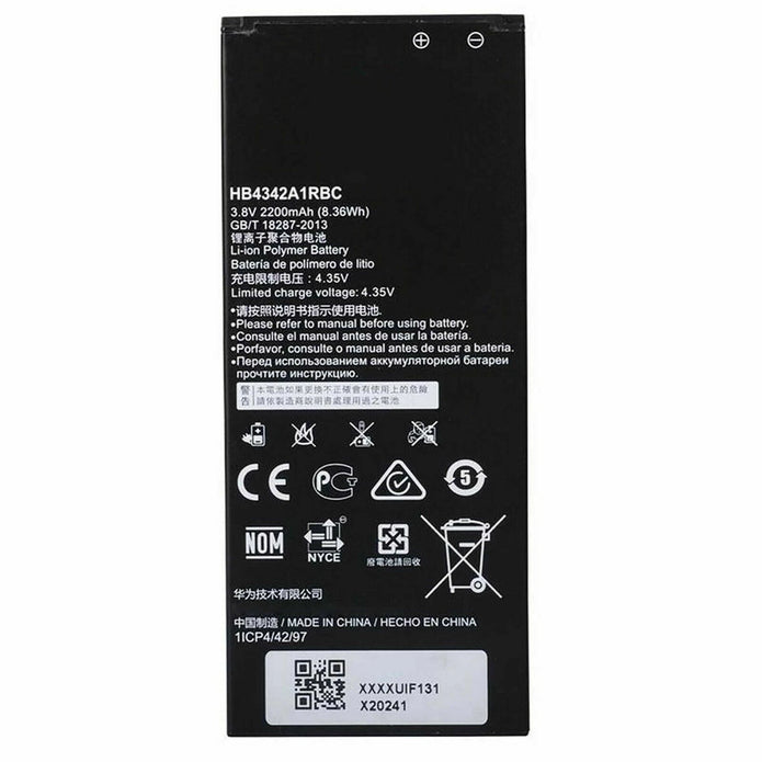 Batteria per Huawei HONOR 4A | Y6 | Y5 2 DUE II | HB4342A1RBC 2200mah con KIT CACCIAVITI